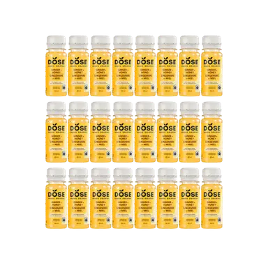 GINGER & HONEY - 24 organic cold pressed shots 60ml