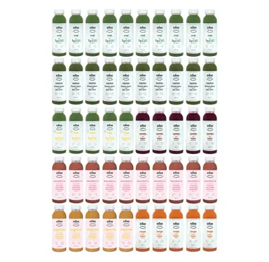 5-Day Intermediate Cleanse - ENERGY - 50 organic cold pressed juices 300ml