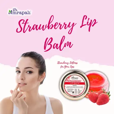 Strawberry Lip Balm (Natural & Nourishing)