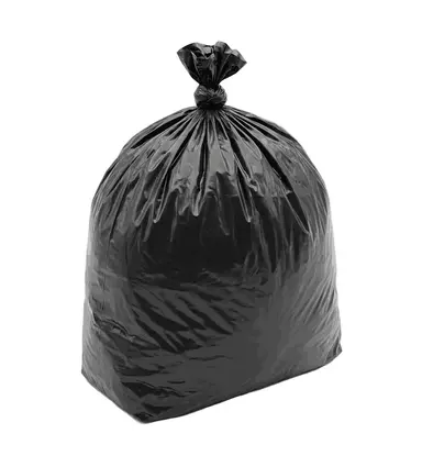 EarthCleanse Heavy-Duty Trash Can Liners 55–60 Gallon 1.8 Mil (45.7 Microns) Black 38" × 58"