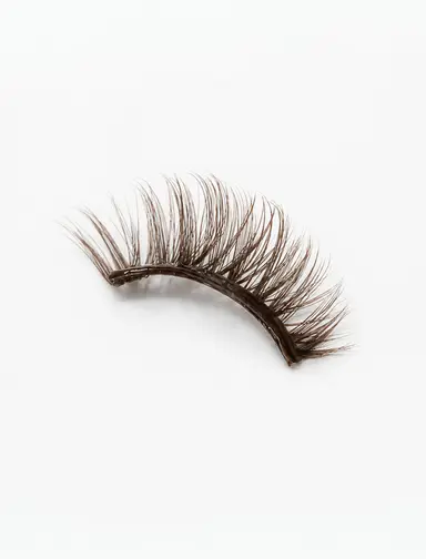 Original Pre-glued Half Lashes - Rina - Natural (Brown)