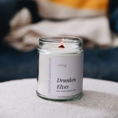Drunken Elves Candle