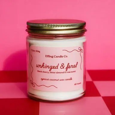 Unhinged and Feral Candle