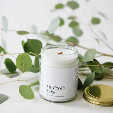 Fir F*ck's Sake Candle