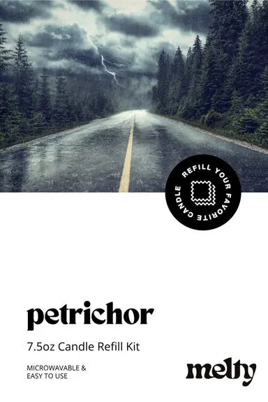 Candle Refill Kit - Petrichor Fragrance