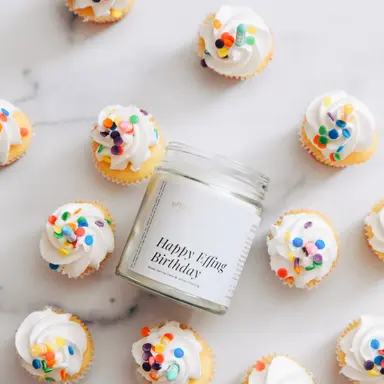 Happy Effing Birthday Candle