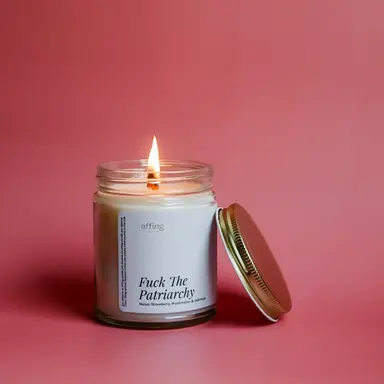 F*ck The Patriarchy Candle