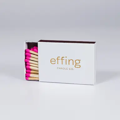 Effing Candle Co. Matches