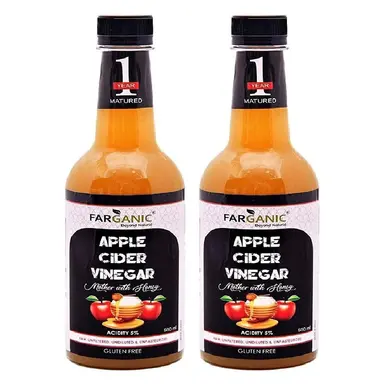 Apple Cider Vinegar with Mother with Honey-Combo