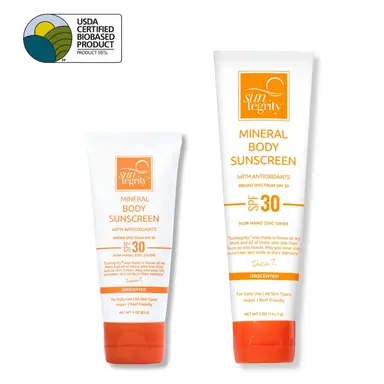 Kem chống nắng cơ thể vô hương Suntegrity, phổ rộng SPF 30