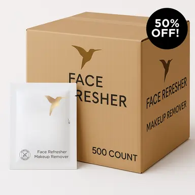 500 Count Makeup Remover Wipes wholesale