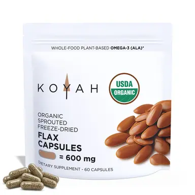 Organic Flax Seed Capsules