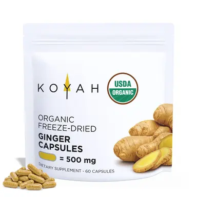 Organic Ginger Capsules
