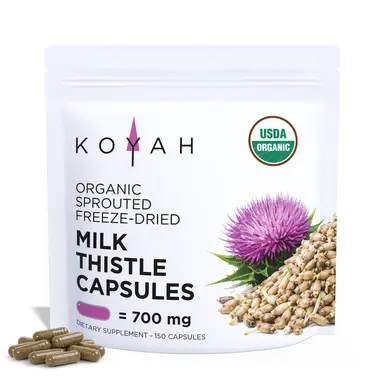 Organic Milk Thistle Capsules