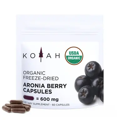 Organic Aronia Berry Capsules