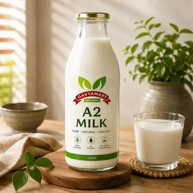 Sữa bò Gir A2 tươi tại Ahmedabad