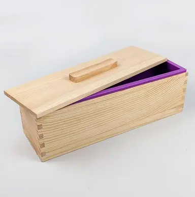 Soap Loaf Moldes with Wooden Boxes - 42oz