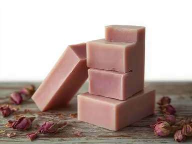 Bulgarian Rose Artisanal Soap Loaves Bar
