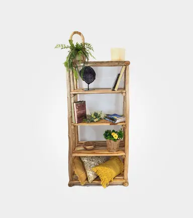 Sakai Teak Branch Book Case