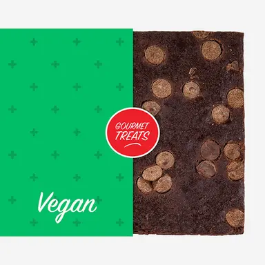 Vegan Chocolate Chocolate Chip Brownie