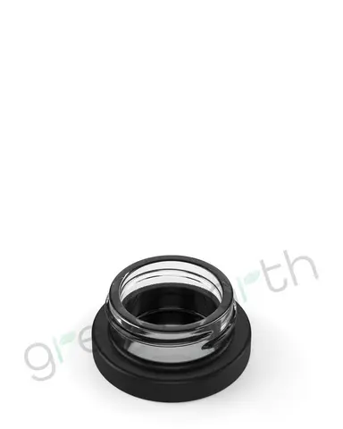 Small Recyclable 38/400 9mL Glass Jars | 9mL - Black | Sample