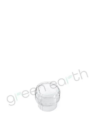 Tamper Evident Perforated Heat Shrink Bands for Reversible Cap Vials | 13 Dram - Clear | Sample