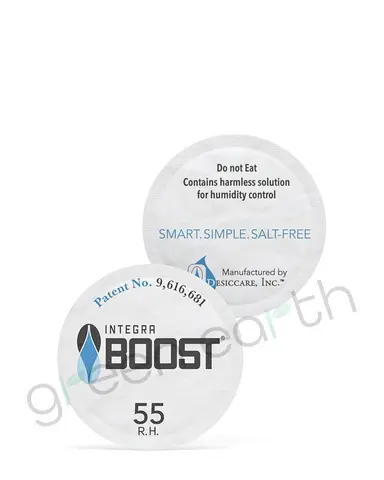 Integra Boost Humidity Control Packs for Caps | 38mm - White - 55% | Sample