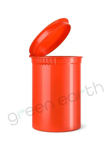 Child Resistant Opaque Recyclable Plastic Pop Top Containers | 30 Dram - Strawberry | Sample