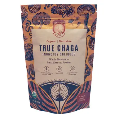 Nấm hữu cơ Hamilton's True Chaga – Bột chiết xuất Chaga hoang dã
