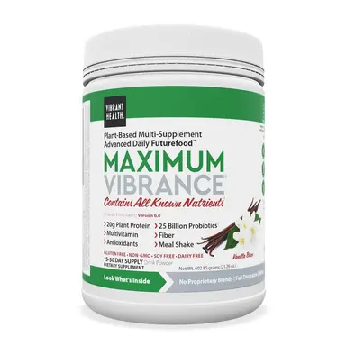 Vibrant Health - Maximum Vibrance Vanilla 21.26oz