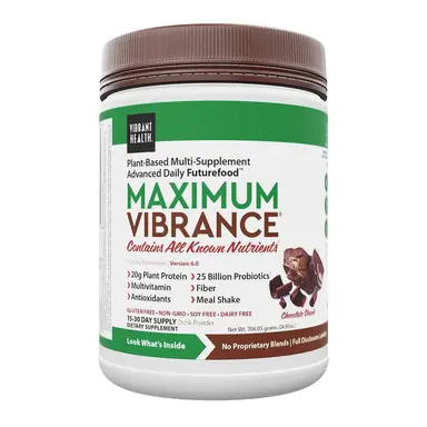 Vibrant Health - Maximum Vibrance Chocolate Chunk 21.26oz