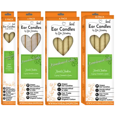 Chakra Heart Ear Candles