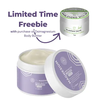 ŐSIMAGNESIUM Lavender Body Butter + OptiMSM - 6.76oz
