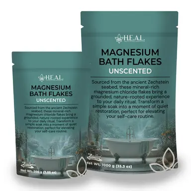 H.E.A.L. Magnesium Chloride Bath Flakes