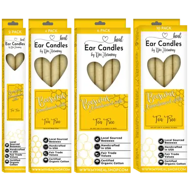 Tea Tree Beeswax Harmony's Ear Candles