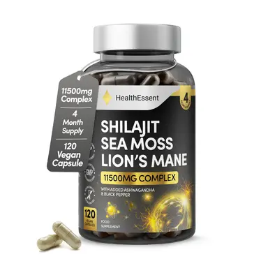 Shilajit Sea Moss Lion’s Mane Complex