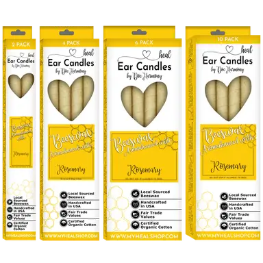 Rosemary Beeswax Harmony's Ear Candles