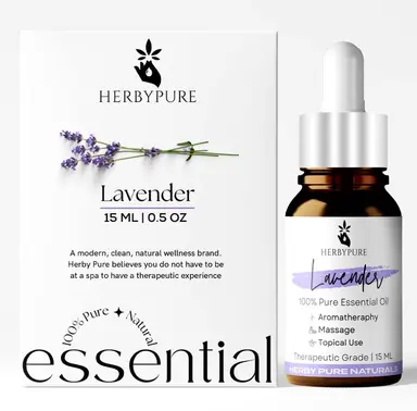 Pure Lavender Essential Oil | Therapeutic Grade