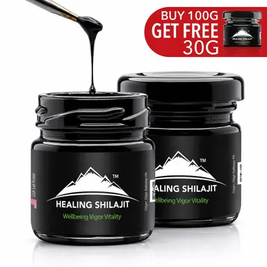 Himalayan Shilajit Resin 100g + 30g Free