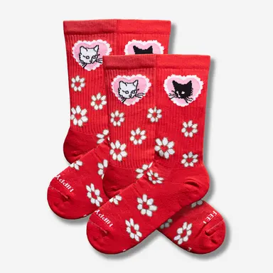 @MarisolMuro Valentine Cats Crews 2-Pack