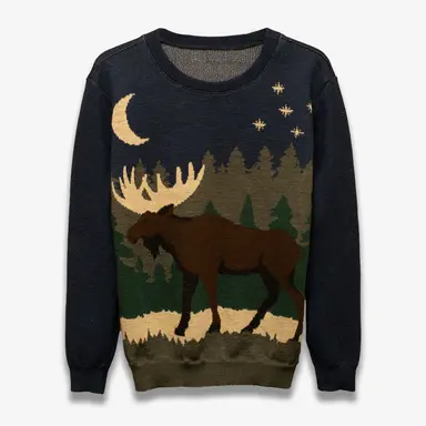 Secret Sale - Boundary Waters Moose Sweater