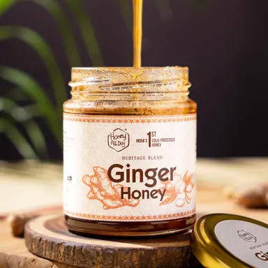 Ginger Honey | Cold Processed Honey