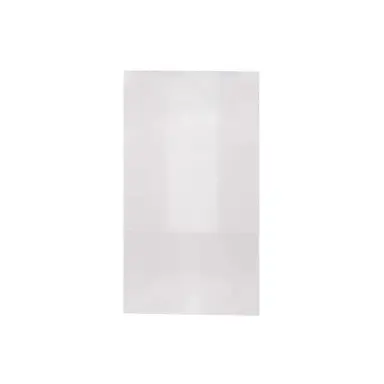 1000 Pieces Square Bottom White Paper Bag 240X120X360 mm