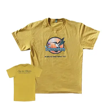 Áo thun Chim ruồi, Form unisex, Cotton hữu cơ