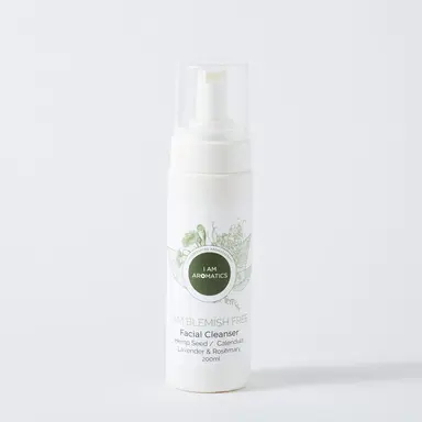 I Am Blemish Free Foaming Facial Cleanser – Calendula & Juniper Cleanser for Acne-Prone Skin
