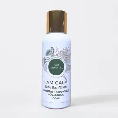 I Am Calm Baby Bath Wash – Mandarin & Chamomile Wash and Shampoo for Newborns