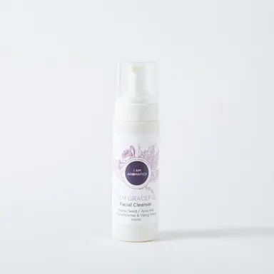 I Am Graceful Facial Cleanser – Hemp Seed & Frankincense Foaming Wash for Ageing Skin