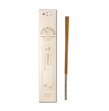 Vanilla Incense Sticks – Natural Bamboo Incense for Relaxation
