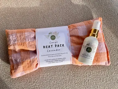 Recovery Pack – Lupin Heat Pack + I Am Zingy Magnesium Spray for Muscle and Joint Recovery