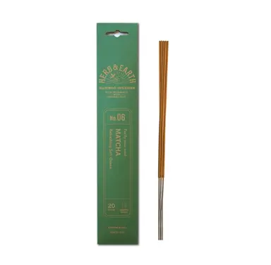 Matcha Incense Sticks โ Natural Bamboo Incense for Focus and Clarity